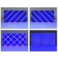 PH10 Semi-outdoor S-blue LED Sign1330×370mm