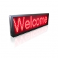 PH10 Semi-outdoor S-red LED Sign1330×370mm