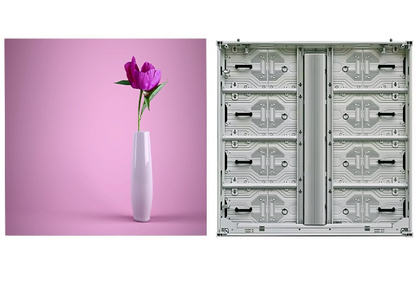 high brightness rentalled display