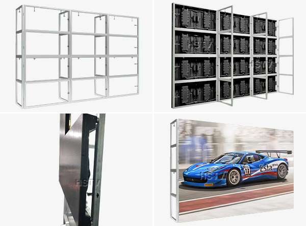 PH2.5 Indoor Magnet Cabinet Front Maintain Led Screen