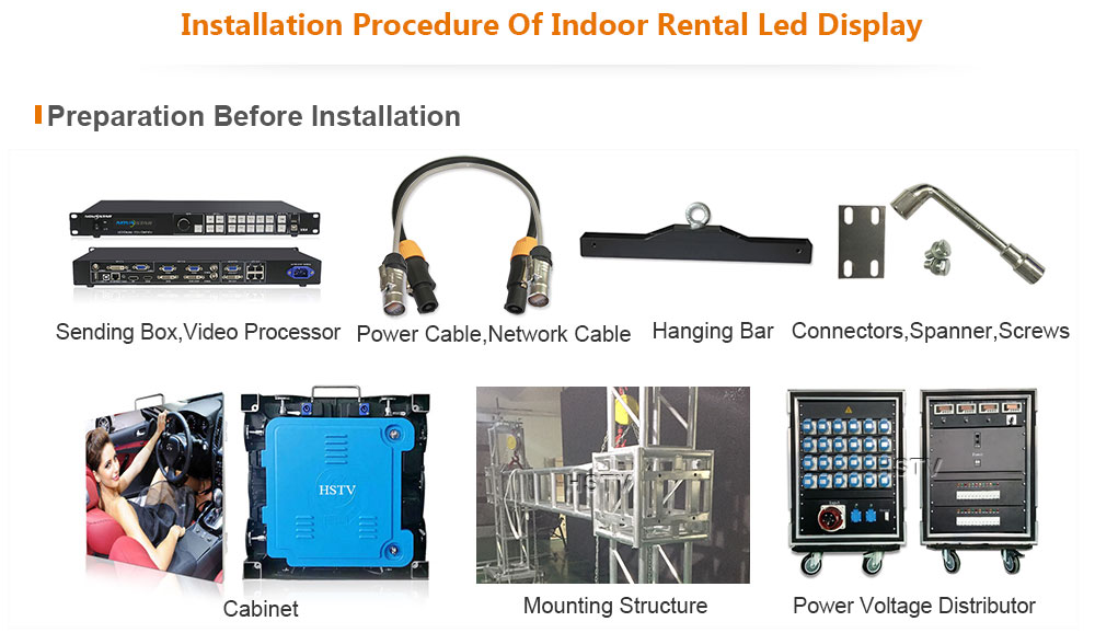 ph4 OptoKingdom Installation procedure of outdoor fixed led display