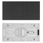 PH3.91 Outdoor Front / back Maintenance  Led Display 1000×1000mm 